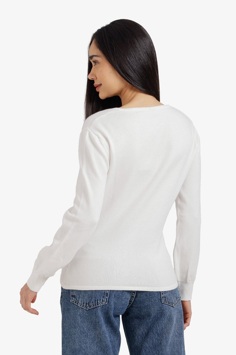 Clue Square Neck Pullover - Image 4